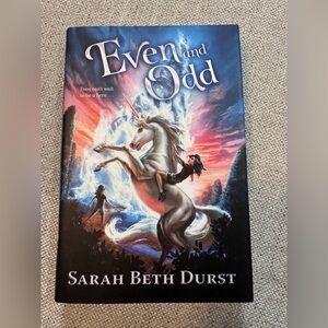 Even and Odd by Sarah Beth Durst Hardback First Edition NEW